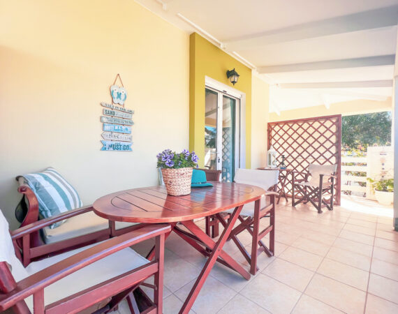 Blue Studio can be accessed through a private entrance that leads to a lovely garden.