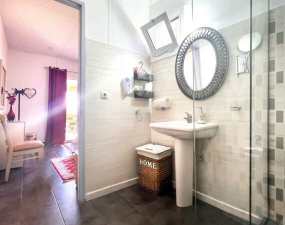 In-Room Private Bathroom.