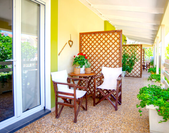 Coral Room Terrace with Garden view.