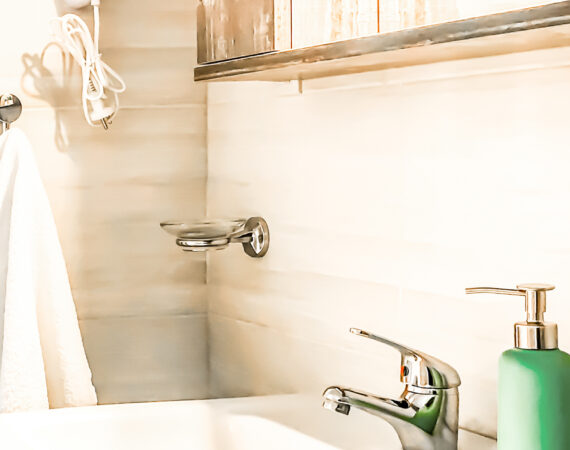 Hairdryer and toiletries -  available.